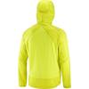 imageSalomon Mens Bonatti Cross Wind Reflective Windproof Hooded ZipUp JacketCitronelleSulphur Spring