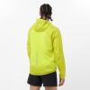 imageSalomon Mens Bonatti Cross Wind Reflective Windproof Hooded ZipUp JacketCitronelleSulphur Spring