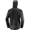 imageSalomon Mens Bonatti Cross Wind Reflective Windproof Hooded ZipUp JacketDeep Black