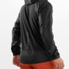 imageSalomon Mens Bonatti Cross Wind Reflective Windproof Hooded ZipUp JacketDeep Black