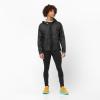 imageSalomon Mens Bonatti Cross Wind Reflective Windproof Hooded ZipUp JacketDeep Black
