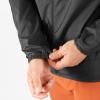 imageSalomon Mens Bonatti Cross Wind Reflective Windproof Hooded ZipUp JacketDeep Black
