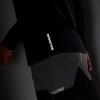 imageSalomon Mens Cross Run TShirt QuickDrying Long Sleeve Workout Shirt for Road RunningDeep Black