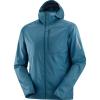 imageSalomon Mens Bonatti Cross Wind Reflective Windproof Hooded ZipUp JacketDeep Dive