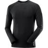 imageSalomon Mens Cross Run TShirt QuickDrying Long Sleeve Workout Shirt for Road RunningTahitian Tide