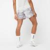 imageSalomon Womens Cross 5quot Comfort Shorts for Trail RunningWhite  Gray Violet  Frost Gray