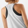 imageSalomon Womens Cross Run Sensifit Tank for Trail RunningWhite