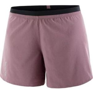 imageSalomon Womens Cross 5quot with Inseam Shorts for Hiking and RunningDeep Lichen Green