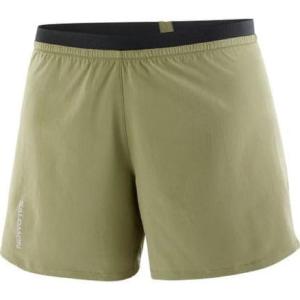 imageSalomon Womens Cross 5quot with Inseam Shorts for Hiking and RunningMoonscape