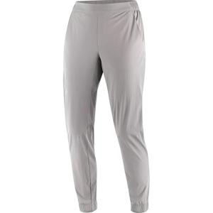 imageSalomon Womens Wayfarer Ease Pants for HikingFrost Gray