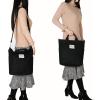 imageIswee Canvas Tote Bag for Women Casual Shoulder Work Bag Crossbody Top Handle Bag Shopping Handbags for WomenBlue