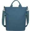 imageIswee Canvas Tote Bag for Women Casual Shoulder Work Bag Crossbody Top Handle Bag Shopping Handbags for WomenBlue