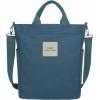 imageIswee Canvas Tote Bag for Women Casual Shoulder Work Bag Crossbody Top Handle Bag Shopping Handbags for WomenBlue