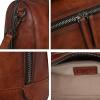 imageIswee Genuine Leather Purses for Women Designer Hobo Crossbody Bag Satchel Handbags Top Handle Purses for TravelBrown