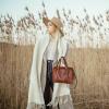 imageIswee Genuine Leather Purses for Women Designer Hobo Crossbody Bag Satchel Handbags Top Handle Purses for TravelCoffee