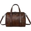 imageIswee Genuine Leather Purses for Women Designer Hobo Crossbody Bag Satchel Handbags Top Handle Purses for TravelCoffee