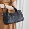 imageIswee Genuine Leather Shoulder Bags Purses and Handbags for Women Satchel Designer Cross Body Hobo Medium Size ToteBlack