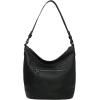 imageIswee Hobo Bags for Women Shoulder Handbags Leather Tote Bag and Purses Cross Body Pocketbooks Everyday Work BagBlack