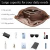 imageIswee Hobo Bags for Women Shoulder Handbags Leather Tote Bag and Purses Cross Body Pocketbooks Everyday Work BagBrown