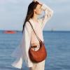 imageIswee Leather Crossbody Bags for Women Hobo Bag Lightweight Designer Shoulder Handbags Stylish Crescent PurseCoffee