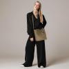 imageIswee Satchel Bags for Women Leather Purses and Handbags Designer Tote Bag Fashion Shoulder PurseBlack
