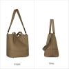 imageIswee Satchel Bags for Women Leather Purses and Handbags Designer Tote Bag Fashion Shoulder PurseElephant Gray