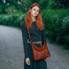 imageIswee Shoulder Bag Soft Leather Purses Vintage Womens Crossbody Handbags Luxury Stylish Crossbody Bag PurseCoffee