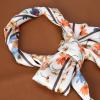 imageIswee Silk Scarf for Women Fashion Neck Scarves Purse Scarf for Handbags 56 IN Long Lightweight Hair ScarfColorful Flower Vine