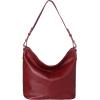 imageIswee Soft Leather Handbags and Purses for Women Shoulder Bag Tote Hobo bags Crossbody Bag Ladies Hand Bag for TravelWine