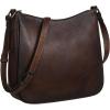 imageIswee Crossbody Bags for Women Genuine Leather Purse Cross Body Bag Hobo Handbag Ladies Vintage Shoulder Bag WorkCoffee