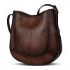 imageIswee Leather Shoulder Bag for Women Trendy Purse Crossbody Bags Designer Handbag Stylish Everyday BagCoffee