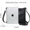 imageIswee Crossbody Bag for Women Leather Purses Fashion Designer HandbagsBlack