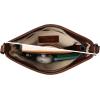 imageIswee Crossbody Bags for Women Genuine Leather Handbag Cross Body Purses Bag with MultipocketsCoffee
