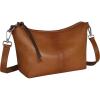 imageIswee Leather Handbags for Women Crossbody Purse Designer Everyday Shoulder Bag Satchel Small Tote BagSorrel