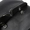 imageIswee Backpack for Women Leather Back Pack Purse Fashion Ladies Purses Antitheft Convertible Shoulder Bag Travel BagBlack Top Grain Leather