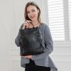 imageIswee Genuine Leather Backpack for Women Casual Backpacks Purse Fashion Ladies Work Travel Bag AntiTheft Black