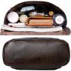 imageIswee Genuine Leather Backpack for Women Casual Backpacks Purse Fashion Ladies Work Travel Bag AntiTheft Coffee