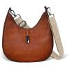 imageIswee Purse Straps Replacement Crossbody Long Shoulder Strap for Handbags Adjustable Guitar Straps with Metal HooksBeige Stripe