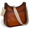 imageIswee Purse Straps Replacement Crossbody Long Shoulder Strap for Handbags Adjustable Guitar Straps with Metal HooksBrown Argyle