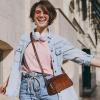 imageLeather Purses for Women Small Cossbody Bags Multi Pockets Shoulder Purse Vintage Satchel Bag everyday Travel PursesCoffee