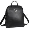 imageIswee Backpack for Women Leather Back Pack Purse Fashion Ladies Purses Antitheft Convertible Shoulder Bag Travel BagBlack Top Grain Leather