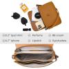 imageIswee Genuine Leather Purses for Women Crossbody Bags Designer Shoulder Handbags Ladies Purses Casual BagGreen