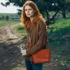 imageIswee Genuine Leather Purses for Women Vintage Crossbody Bag Womens Shoulder Handbags Designer Hobo PurseBrown