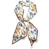 imageIswee Leather Top Handle Bags for Women Stylish Tote Purse Medium Shoulder Bag Long Scarf Purse Scarves