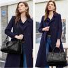 imageIswee Satchel Bags for Women Genuine Shoulder Bag Leather Handbags Hobo Crossbody Bags Vintage Purse Tote BagBlack