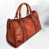 imageIswee Satchel Bags for Women Genuine Shoulder Bag Leather Handbags Hobo Crossbody Bags Vintage Purse Tote BagDark Brown