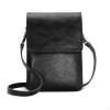imageIswee Leather Crossbody Bags for Women RFID Blocking Cell Phone Purse Small AntiTheft Zippered with Card slotsBlack