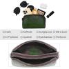 imageIswee Leather Purses for Women Small Cossbody Bags Multi Pockets Shoulder Purse Vintage Satchel Bag Daily Travel PursesGreen