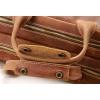 imageIswee Leather Briefcase Fit under 165quot Laptop Tote Shoulder Bag for Men Messenger Satchel Work Case Handbags Crossbody Light Brown Large