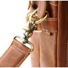 imageIswee Leather Briefcase Fit under 165quot Laptop Tote Shoulder Bag for Men Messenger Satchel Work Case Handbags Crossbody Light Brown Large